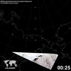 Level 1B Image at: 0025 UTC