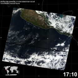 Level 1B Image at: 1710 UTC