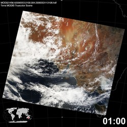 Level 1B Image at: 0100 UTC