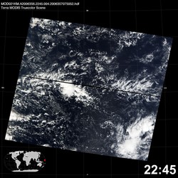 Level 1B Image at: 2245 UTC