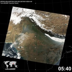 Level 1B Image at: 0540 UTC