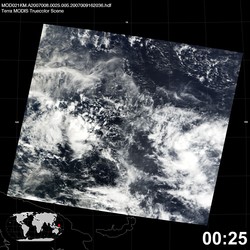 Level 1B Image at: 0025 UTC