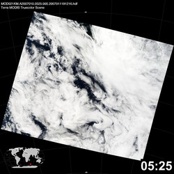 Level 1B Image at: 0525 UTC