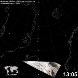 Level 1B Image at: 1305 UTC