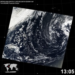 Level 1B Image at: 1305 UTC