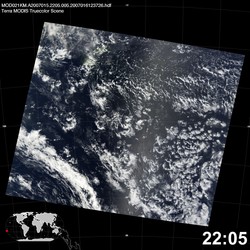 Level 1B Image at: 2205 UTC