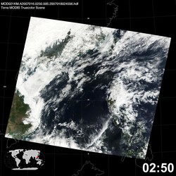 Level 1B Image at: 0250 UTC