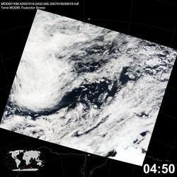 Level 1B Image at: 0450 UTC