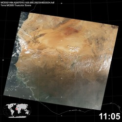 Level 1B Image at: 1105 UTC