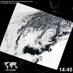 Level 1B Image at: 1445 UTC