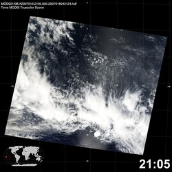 Level 1B Image at: 2105 UTC