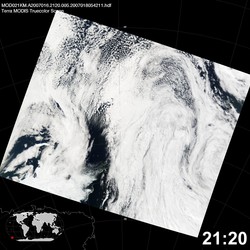 Level 1B Image at: 2120 UTC