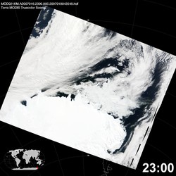 Level 1B Image at: 2300 UTC