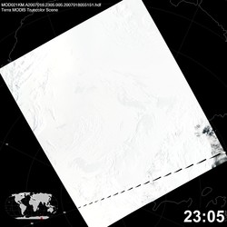 Level 1B Image at: 2305 UTC