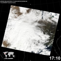 Level 1B Image at: 1710 UTC