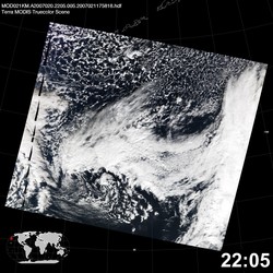 Level 1B Image at: 2205 UTC