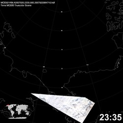 Level 1B Image at: 2335 UTC