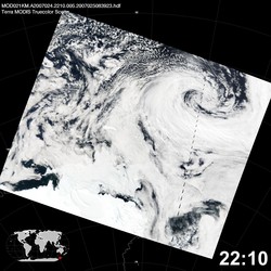 Level 1B Image at: 2210 UTC