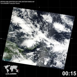 Level 1B Image at: 0015 UTC