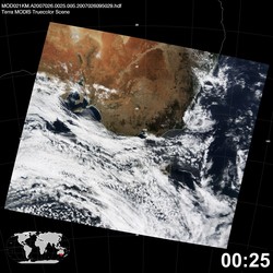 Level 1B Image at: 0025 UTC