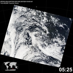 Level 1B Image at: 0525 UTC