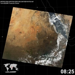 Level 1B Image at: 0825 UTC