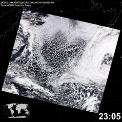 Level 1B Image at: 2305 UTC