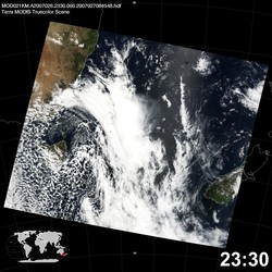 Level 1B Image at: 2330 UTC