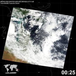 Level 1B Image at: 0025 UTC