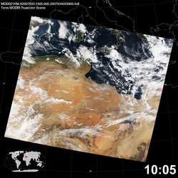 Level 1B Image at: 1005 UTC