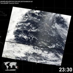 Level 1B Image at: 2330 UTC