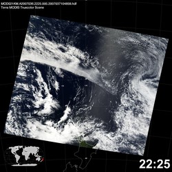 Level 1B Image at: 2225 UTC