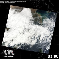 Level 1B Image at: 0300 UTC