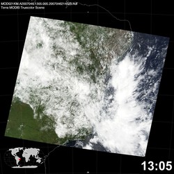 Level 1B Image at: 1305 UTC