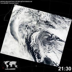 Level 1B Image at: 2130 UTC