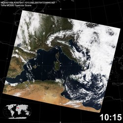 Level 1B Image at: 1015 UTC