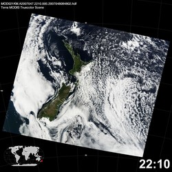 Level 1B Image at: 2210 UTC