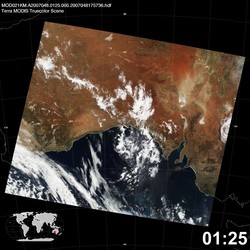 Level 1B Image at: 0125 UTC