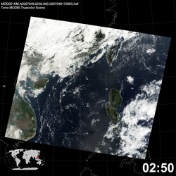 Level 1B Image at: 0250 UTC