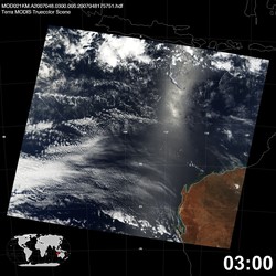 Level 1B Image at: 0300 UTC