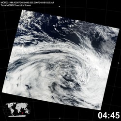 Level 1B Image at: 0445 UTC