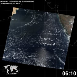 Level 1B Image at: 0610 UTC