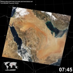 Level 1B Image at: 0745 UTC