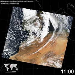 Level 1B Image at: 1100 UTC