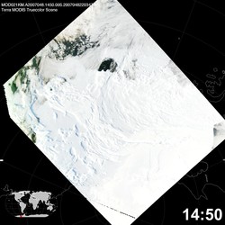 Level 1B Image at: 1450 UTC