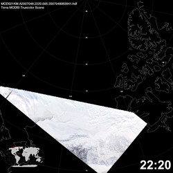 Level 1B Image at: 2220 UTC