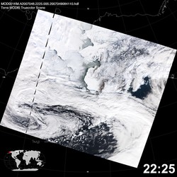 Level 1B Image at: 2225 UTC