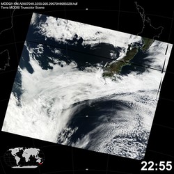 Level 1B Image at: 2255 UTC