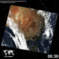 Level 1B Image at: 0030 UTC