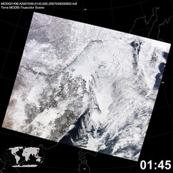 Level 1B Image at: 0145 UTC